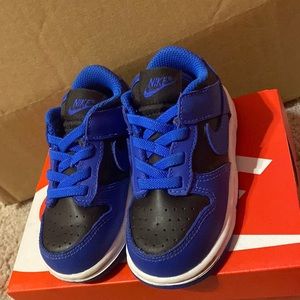 Nike Dunk Low Hyper Cobalt .. worn a few times size 7c toddlers